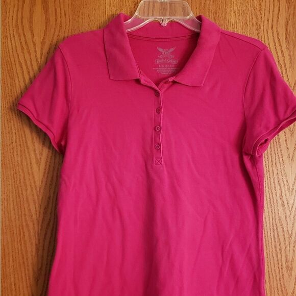 Faded Glory Pink Ladies Polo Shirt Sz. L - Picture 1 of 1